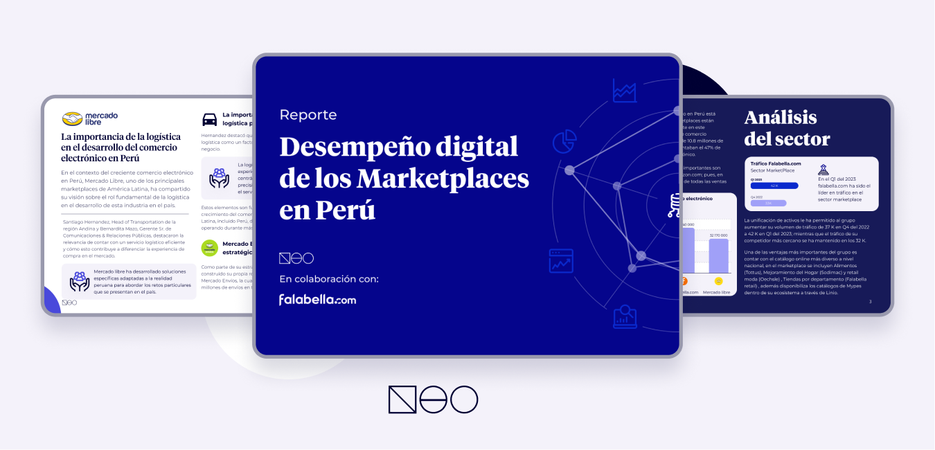 Reporte Desempeño digital de los Marketplaces en Perú